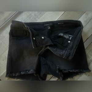 Kendall & Kylie Black Hipster Shorts